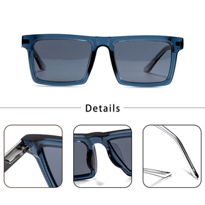 <span class=keywords><strong>Gafas</strong></span> de Sol Ópticas Polarizadas Cuadradas Clásicas HBK Personalizables al por Mayor, Protección UV400, Diseño Retro para Hombre y <span class=keywords><strong>Mujer</strong></span>, <span class=keywords><strong>Gafas</strong></span> <span class=keywords><strong>Graduadas</strong></span> para Exteriores - Product Image 4