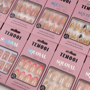 <span class=keywords><strong>Faux</strong></span> Ongles en Gros à Presser, Boîte Cadeau Personnalisée, Ongles Artificiels à Poser - Product Image 5