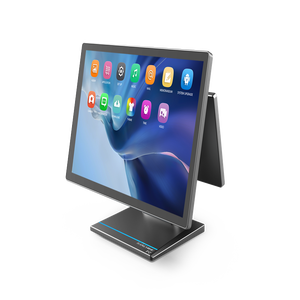 P2 WIN11 จอคู่ 15.6 นิ้ว+10.1 นิ้ว HD ติดผนัง ซีพียู I3-8th รุ่นเดสก์ท็อป พร้อม SDK สำหรับตู้ชำระเงิน - Product Image 2