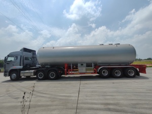 Meilleure vente Semi-remorque de transport de réservoir GPL à 3 essieux Semi-remorque de transport de propane de réservoirs GPL 50000L - Product Image 5