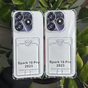 Funda protectora transparente para teléfono móvil con diseño de TPU de lujo para tarjetero anticaída para iPhone Redmi 13C Note13Pro para - Product Image 4