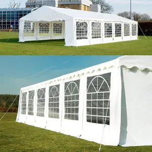 Уличные сверхпрочные ПЭ палатки для мероприятий, свадьбы, вечеринки, 6x12 м