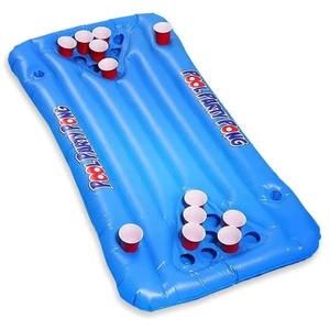 Pvc Đảng trò chơi cup lỗ nổi ngoài trời Inflatable nổi bảng hồ bơi bia ping <span class=keywords><strong>pong</strong></span> - Product Image 4