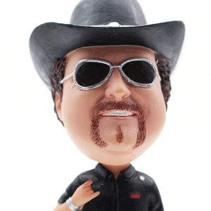 Nhựa mới nổi tiếng người Kính mát mát người đàn ông thời trang bobblehead tùy chỉnh bức tượng tùy chỉnh Bobble Head bobblehead con số - Product Image 5