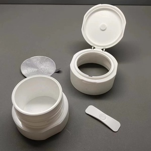 Benutzer definierte Luxus runde spezielle magnetische 100 g Kosmetik verpackung leere Plastik creme Glas für Ton Gesichts maske Hautpflege behälter - Product Image 2