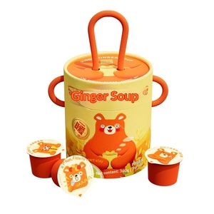 Té de Jengibre con Azúcar Moreno de Caña Natural Sabor Original para el Periodo Menstrual, Nutrición Cálida, Mini Sopa de Jengibre 360g - Product Image 1