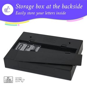 Customized Waterproof Aluminum LED Hotel Film TV <strong>Message</strong> Board Replaceable Text Luminous Characters <strong>Light</strong> <strong>Box</strong> 100cd/m - Product Image 4