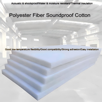 Panneaux en polyester insonorisants, ignifuges de classe B1, haute densité, écologiques, non irritants, pour murs et plafonds
