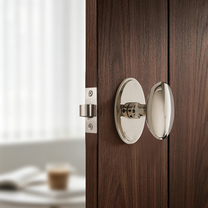 Ensemble <span class=keywords><strong>de</strong></span> poignées <span class=keywords><strong>de</strong></span> <span class=keywords><strong>porte</strong></span> en laiton poli, style minimaliste moderne, 50 pièces MOQ, vente en gros pour projets résidentiels - Product Image 2