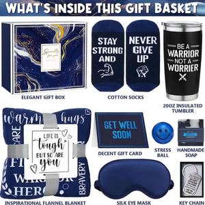 2023 Wholesale <b>Post</b> Surgery Gifts Set Customized Chemotherapy Care Gift <b>Box</b> for Sick Friend Dad Brother Get Well Soon Gifts - Product Image 6