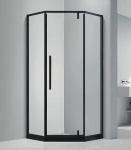 Gabinete de chuveiro, 90x90cm popular europa venda quente entrega rápida estoque mampara ducha