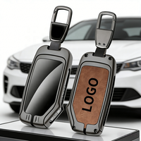 Étui de protection pour clé de voiture en alliage de zinc et cuir pour Kia Sportage Ceed Sorento Cerato Forte KX3 K5 2017 2018 2019 2020 Télécommande