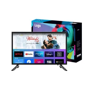 27 inç HD telefon akıllı TV 27 30 32 40 42 43 46 55 60 inç siyah LED LCD Android akıllı TV