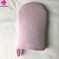 Guantes de Bronceado de Doble Cara, Marca Privada, de Terciopelo, para Autobronceador, con Logotipo Personalizado, Venta al por Mayor