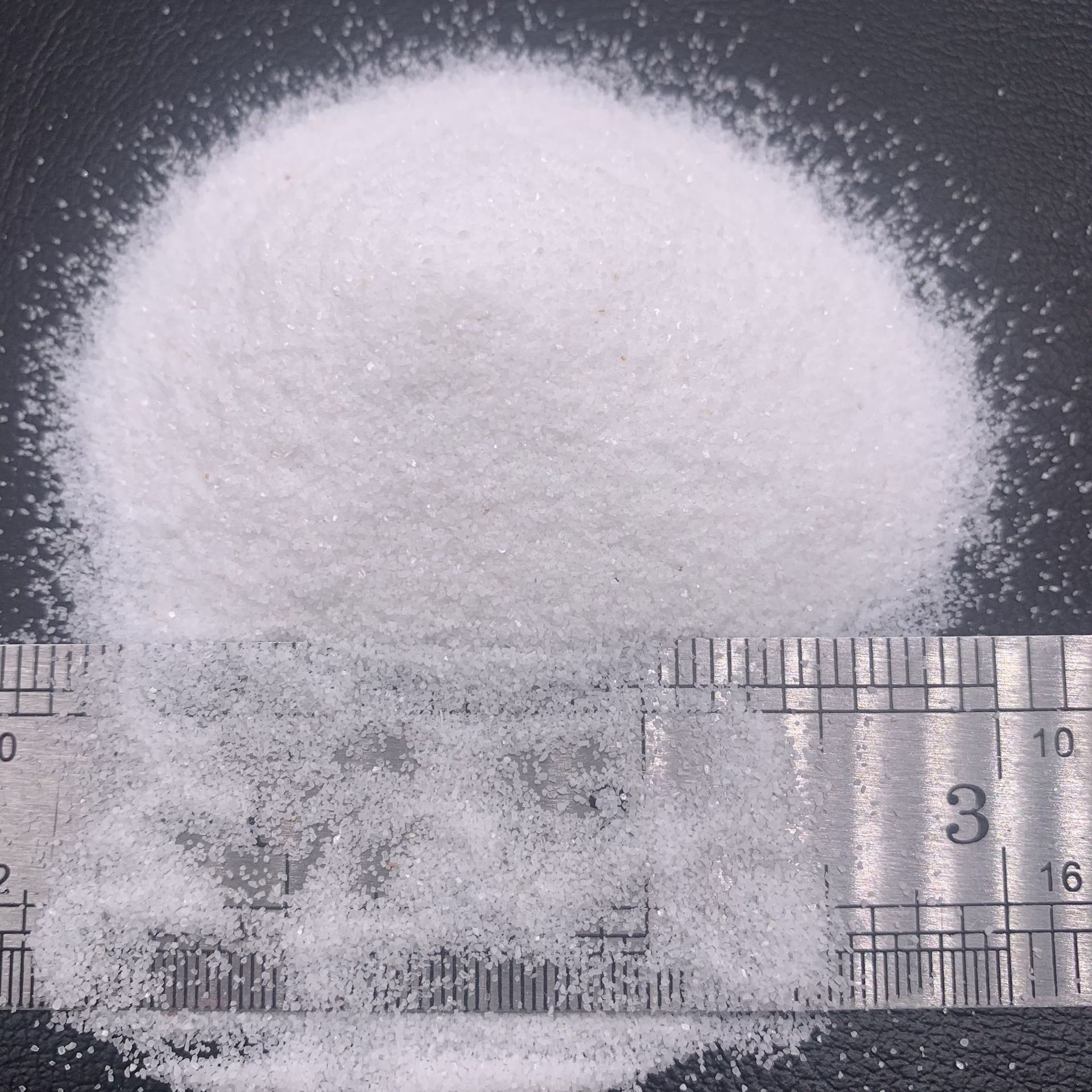 Sable de quartz extra blanc - Granulométrie du sel : 40-80 mesh