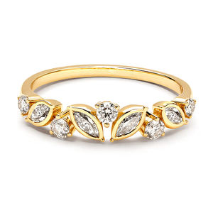 Bague en argent sterling 925 avec zircon, bijoux Gemnel luxueux et charmants - Product Image 1