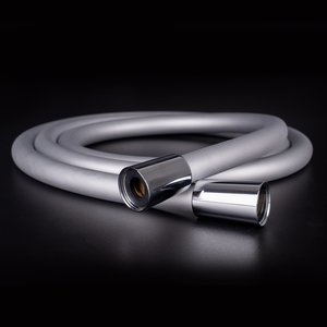 High-End WRAS NSF Approved Light Silver <strong>Silicone</strong> Shower <strong>Hose</strong> Latest Flexible <strong>Non</strong>-<strong>Toxic</strong> Food Safe Tubing for Premium Bathrooms - Product Image 1