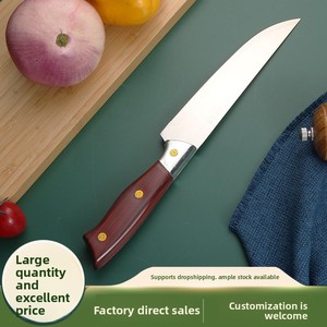 Cuchillo de Cocina de Acero Inoxidable para el Hogar, Cuchillo Especial para Chef para Cortar Carne de Cerdo, Res, Cordero y Frutas, con Mango de Madera, Venta al por Mayor - Product Image 2