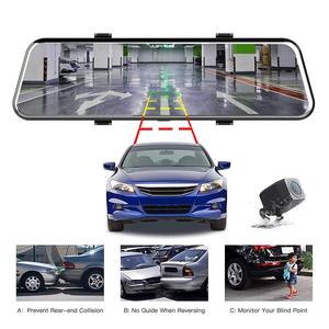 Vente en gros 10 pouces contrôle tactile plein écran double Len 1080P WIFI voiture DVR rétroviseur voiture <span class=keywords><strong>cam</strong></span>éra tableau de bord <span class=keywords><strong>sans</strong></span> <span class=keywords><strong>fil</strong></span> - Product Image 6