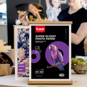 Yazdırılabilir Fotoğraf Su Geçirmez Yüksek Parlaklıkta Kağıt 260g A4 Boyutlu Vinil Etiket Fotoğraf Kağıdı Mürekkep Püskürtmeli Yazıcılar İçin Uygundur - Product Image 3