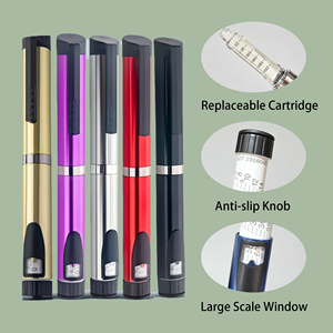 V3 Reusable Metal Injection <b>Pen</b> Adjustable Dose 3ml Cartridge Device Custom Logo Refillable Injector <b>Pen</b> for Beauty Skin Care - Product Image 2