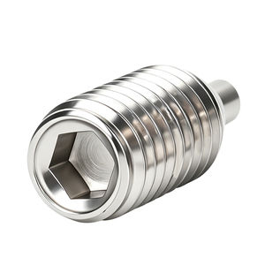 Metric and imperial stainless steel plungers M3-M12 available in multiple sizes SUS304 stainless steel hex‑socket spring plunger - Product Image 4
