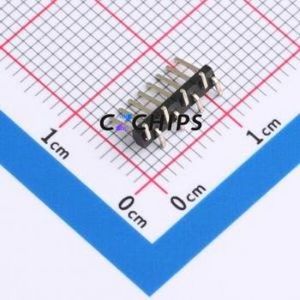 PZ1.27-UL2D-8A Pin Header SMD,P=1.27mm Connector ( Pin Structure: 1x8P )( Pitch: 1.27mm )( Round Pin / Square Pin: Pin Header ) - Product Image 2