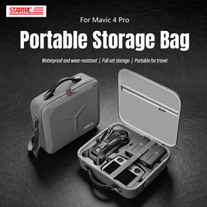 Sac de drone STARTRC PU grande capacité pour <span class=keywords><strong>Mavic</strong></span> 4 <span class=keywords><strong>Pro</strong></span> Fly More Combo avec télécommande RC, étui souple - Product Image 1
