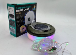 Guirlande lumineuse à LED multifonctionnelle pour l'extérieur, étanche et rechargeable par USB, alimentée par batterie, pour le jardin. - Product Image 3
