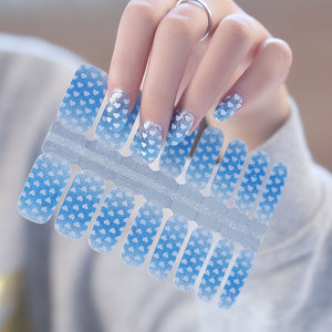 Nuevos Diseños de Arte de Uñas, Adhesivos de Color Sólido para Uñas, Pegatinas Brillantes de Esmalte de Uñas Real para Niñas - Product Image 4