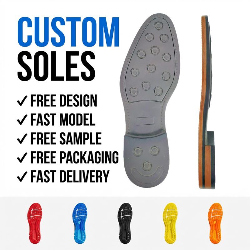 Custom Thickness TPR Outsoles High Edge