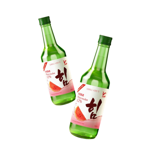 Coréen lui Soju saveur de pastèque boisson alcoolisée en bouteille directe en gros bon prix fabriqué au Vietnam - Product Image 2