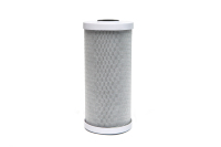 Cartouche filtrante en bloc de charbon actif de noix de coco certifiée NSF42, 20x4,5 pouces, pour l'élimination du chlore dans les systèmes d'eau potable des hôtels