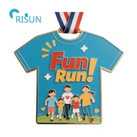 Médaille de course à pied personnalisée pour les coureurs de marathon, récompense pour les finisseurs
