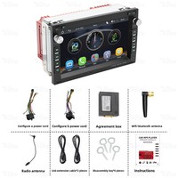 Lecteur MP5 de voiture 7 pouces pour VW Passat Lingyu, écran de contrôle central intelligent Bluetooth CarPlay sans fil, autoradio
