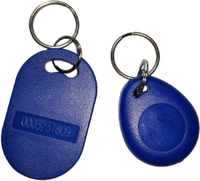 125 KHZ ID Number Printing Rewritble 34*27*6mm T5577 EM4305 ABS RFID Tag RFID Key Fob