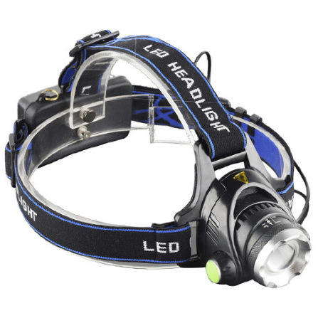 ไฟหน้า 568D พร้อมเครื่องชาร์จโดยตรง 2 18650DC