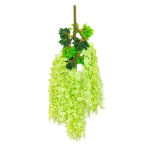 Guirnalda de Flores Artificiales de Glicinia Morada para Decoración de Techo en Bodas, Planta Decorativa de 60 cm - Product Image 4