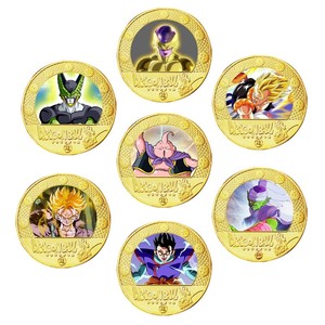 Moneda Conmemorativa de Sun Wukong, Medalla Conmemorativa de la Montaña Brillante, Moneda de Oro Conmemorativa de Super Saiyan, Regalo de Anime - Product Image 2