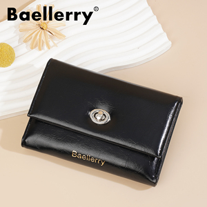 Baellery新しい財布女性用小さなかわいい財布ツイストロック付きPUレザーウォレット中国卸売カスタマイズ可能な工場から - Product Image 2