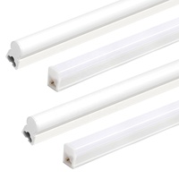 JESLED OEM & ODM Éclairage Intérieur T5 Tube LED Intégré Lumière Flexible ETL 1ft 2ft 3ft 4ft PC 90 180 Degré 85 T5 LED Ampoules