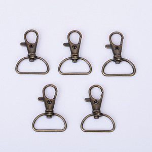 Boucle carrée en bronze réglable, quincaillerie métallique pour sacs et accessoires - Product Image 3