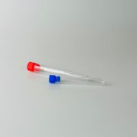 Tubo de Orina de Plástico Transparente de Alto Brillo para Centros de Investigación Médica, Base Redonda Lisa para Pruebas Bioquímicas de Orina