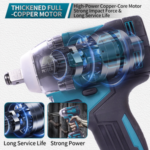 Llave de <span class=keywords><strong>Impacto</strong></span> Inalámbrica de 350N.m y <span class=keywords><strong>1</strong></span>/<span class=keywords><strong>2</strong></span>'', <span class=keywords><strong>Pistola</strong></span> de <span class=keywords><strong>Impacto</strong></span> Eléctrica de 20V para Cambio de Neumáticos y Reparación de Automóviles - Product Image 4