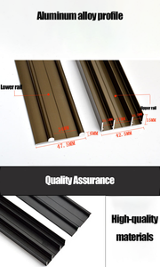 Herrajes <span class=keywords><strong>para</strong></span> muebles, <span class=keywords><strong>armario</strong></span>, aleación <span class=keywords><strong>de</strong></span> aluminio, puerta corredera <span class=keywords><strong>de</strong></span> tres vías, riel <span class=keywords><strong>para</strong></span> puerta <span class=keywords><strong>de</strong></span> <span class=keywords><strong>armario</strong></span>, riel <span class=keywords><strong>de</strong></span> guía <span class=keywords><strong>de</strong></span> rueda - Product Image 6
