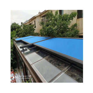 Auvent de toit de maison Auvent de lucarne rétractable Auvent en aluminium Verre électrique Pergola en aluminium Tailles personnalisées Offre Spéciale l'extérieur - Product Image 1