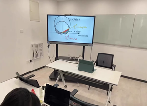 <span class=keywords><strong>Tableau</strong></span> blanc <span class=keywords><strong>interactif</strong></span> de connectivité sans fil de contrôle d'écran tactile de système de conférence intelligent alimenté par AI avancé - Product Image 3