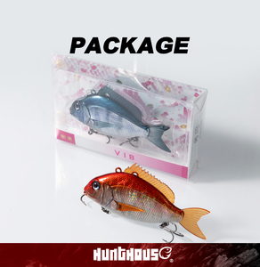 Leurre de pêche VIB personnalisé OEM, appât d'hiver, 50 mm/11 g, 65 mm/24 g, hameçons wobbler pour brochet, basse, leurres coulants pour la pêche à la traîne - Product Image 6