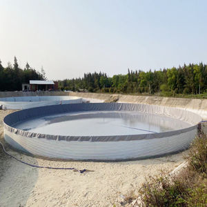 Gegalvaniseerd Staal Gegolfd Rond Watertank <span class=keywords><strong>Aquarium</strong></span> Voor Aquacultuur Voor Visteelt En Vijvergebruik - Product Image 2