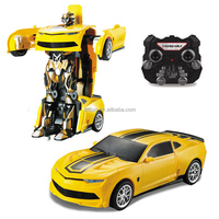 Voiture robot RC 2-en-1 transformable 2.4G – Véhicule de course intelligent et amusant à déformation rapide par un seul bouton